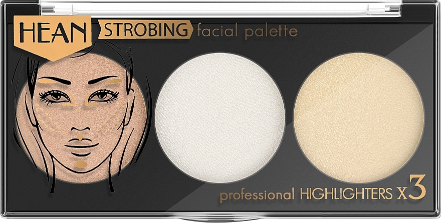 Makeup Palette - Hean Strobing Facial Palette — photo N2