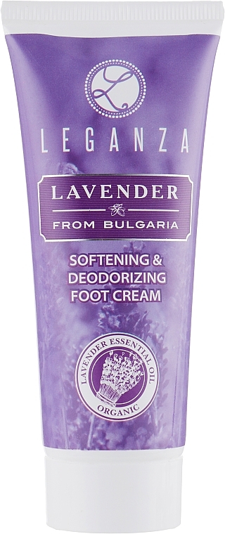 Softening Deodorant Foot Cream - Leganza Lavander Softering & Deodorizing Foot Cream — photo N15