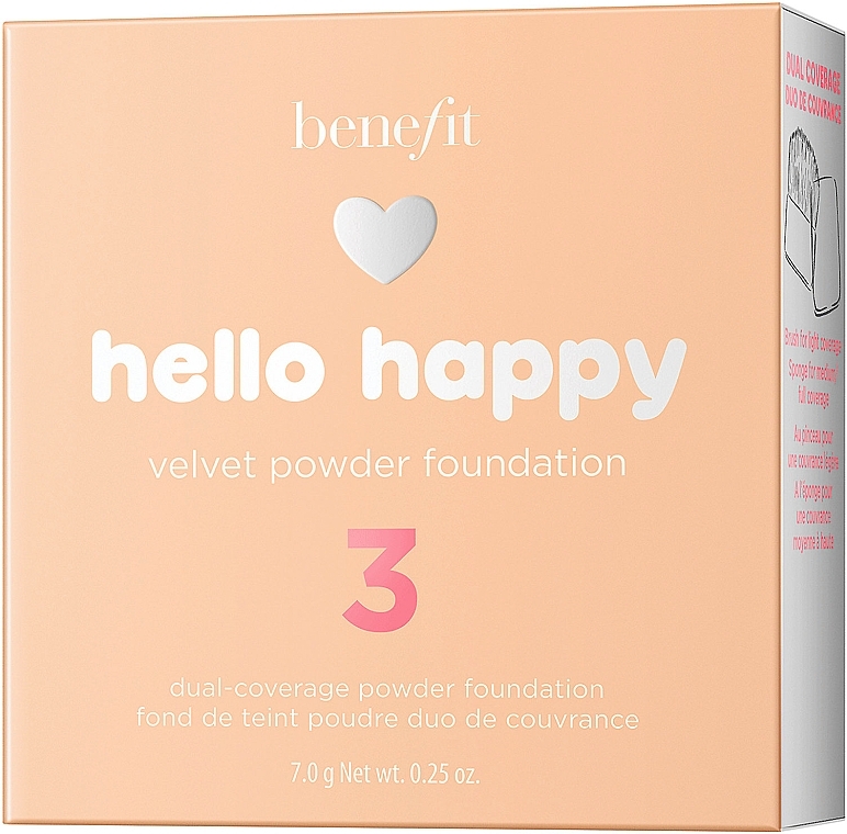 Powder Foundation - Benefit Hello Happy Velvet Powder Foundation — photo N5