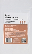 Face Mask "Oil Power" - Lynia Power Of Oil Peel Off Powder Mask — photo N1