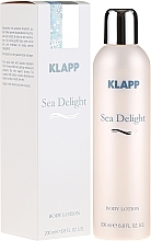 Fragrances, Perfumes, Cosmetics Body Lotion "Sea Delight" - Klapp Sea Delight Body Lotion