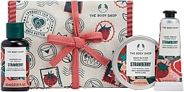 Fragrances, Perfumes, Cosmetics Set - The Body Shop Jolly & Juicy Strawberry Mini Gift