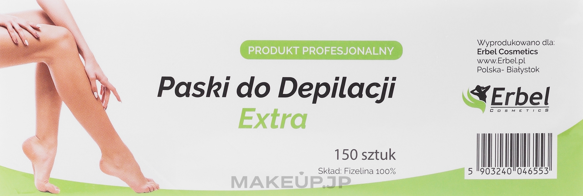 Depilatory Strips - Erbel Cosmetics — photo 150 szt.