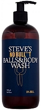 Men Intimate Wash Gel - Steve`s No Bull***t Ball & Body Wash — photo N10