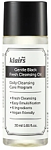 Moisturizing Hydrophilic Oil - Klairs Gentle Black Fresh Cleansing Oil (mini size) — photo N1