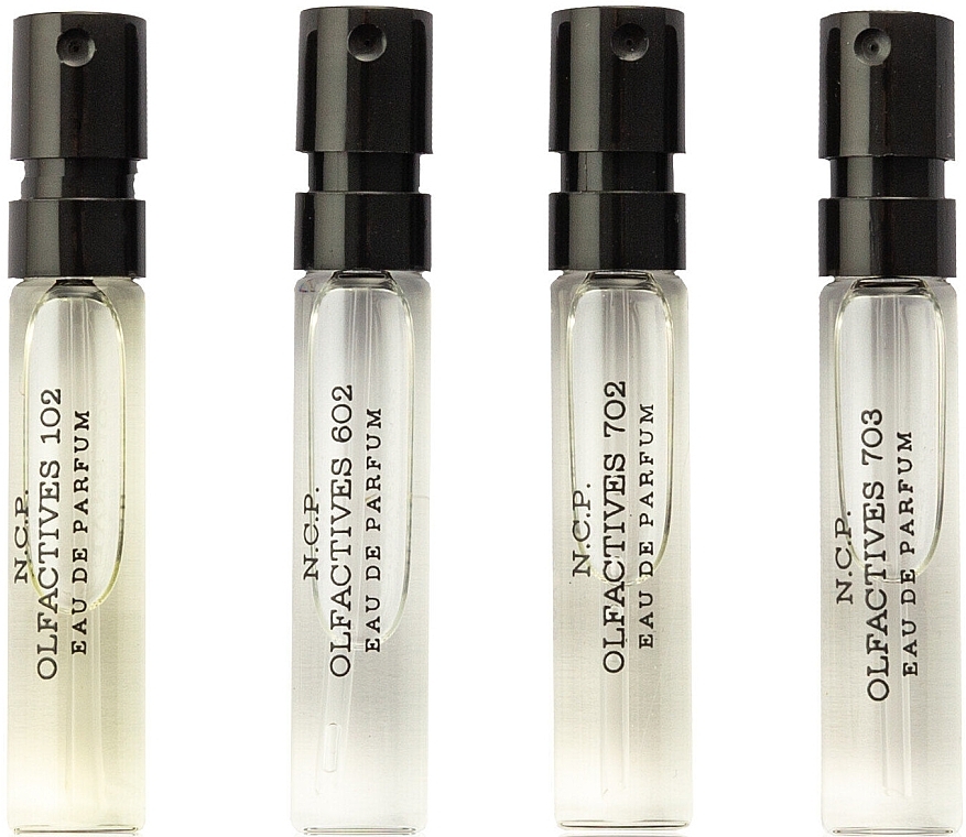 N.C.P. Olfactives Discover Black Facets - Set (edp/4x2ml) — photo N2