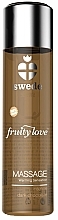 Rich Dark Chocolate Massage Gel - Swede Fruity Love Massage Warming Sensation Intense Dark Chocolate — photo N1