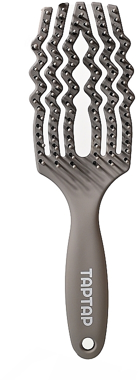 Vented Hair Brush, grey - Taptap — photo N1