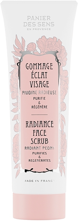 Face Scrub - Panier des Sens Radiant Peony Facial Scrub — photo N1