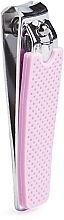 Nail clippers, pink - IDC Institute Precision Nail Clipper — photo N1