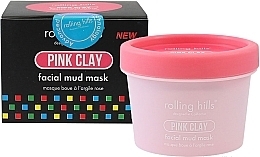 Fragrances, Perfumes, Cosmetics Pink Clay Mud Mask - Rolling Hills Pink Clay Facial Mud Mask