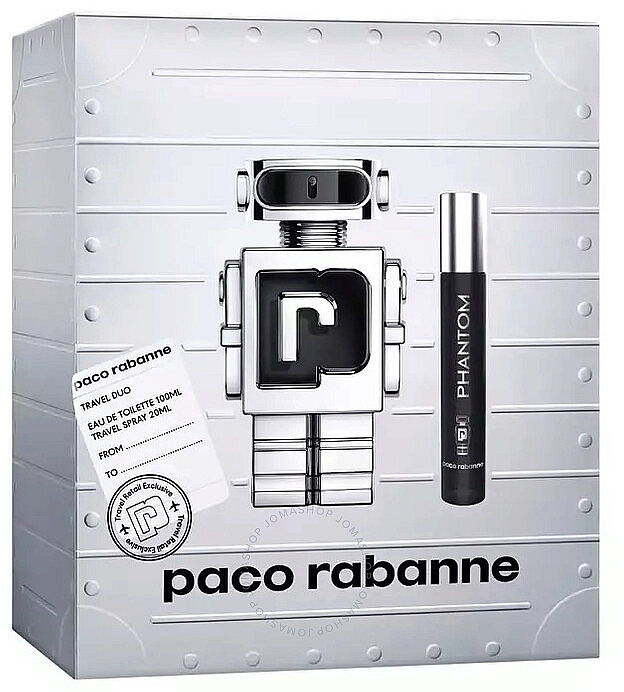 Paco Rabanne Phantom - Set (edt/100ml + edt/20ml) — photo N1