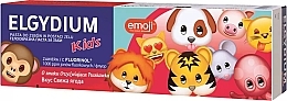 Kids Toothpaste, 3-6 years, strawberry - Elgydium Emoji Kids — photo N1