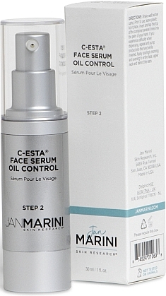 Remodeling & Mattifying Serum with Vitamin C & DMAE - Jan Marini C-Esta Face Serum Oil Control — photo N1