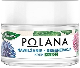 Fragrances, Perfumes, Cosmetics Moisturizing & Regenerating Night Cream - Polana