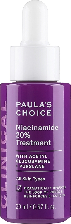 Highly Concentrated Niacinamide Serum - Paula's Choice Clinical Niacinamide 20% Treatment — photo N2