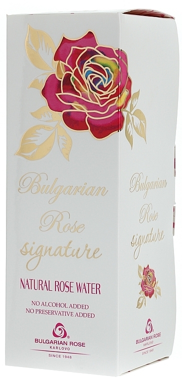 Natural Rose Water - Bulgarian Rose Signature Rose Water — photo N2