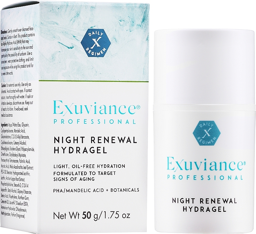 Revitalizing Night Hydrogel - Exuviance Night Renewal HydraGel — photo N2