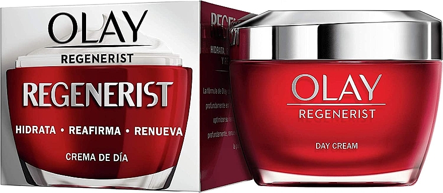 Anti-Ageing Moustirising Day Cream - Olay Regenerist Day Cream — photo N2