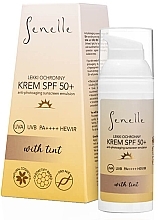 Fragrances, Perfumes, Cosmetics Light Protective Tint Face Cream - Senelle Light Protective Face Cream With Tint SPF 50+