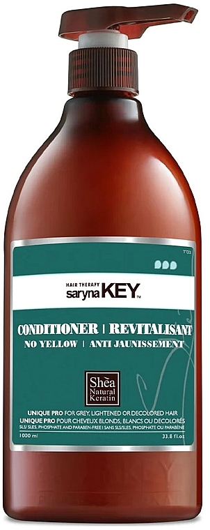 Yellow Pigment Neutralization Conditioner - Saryna Key No-Yellow Conditioner — photo N1