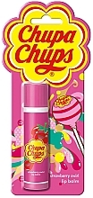 Fragrances, Perfumes, Cosmetics Strawberry Swirl Lip Balm - Chupa Chups Strawberry Swirl Lip Balm