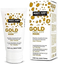 Fragrances, Perfumes, Cosmetics Face Mask - Diet Esthetic Beauty Purify Gold Peel-Off Mask