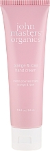 Fragrances, Perfumes, Cosmetics Hand Cream "Orange and Rose" - John Masters Organics Orange & Rose Hand Cream