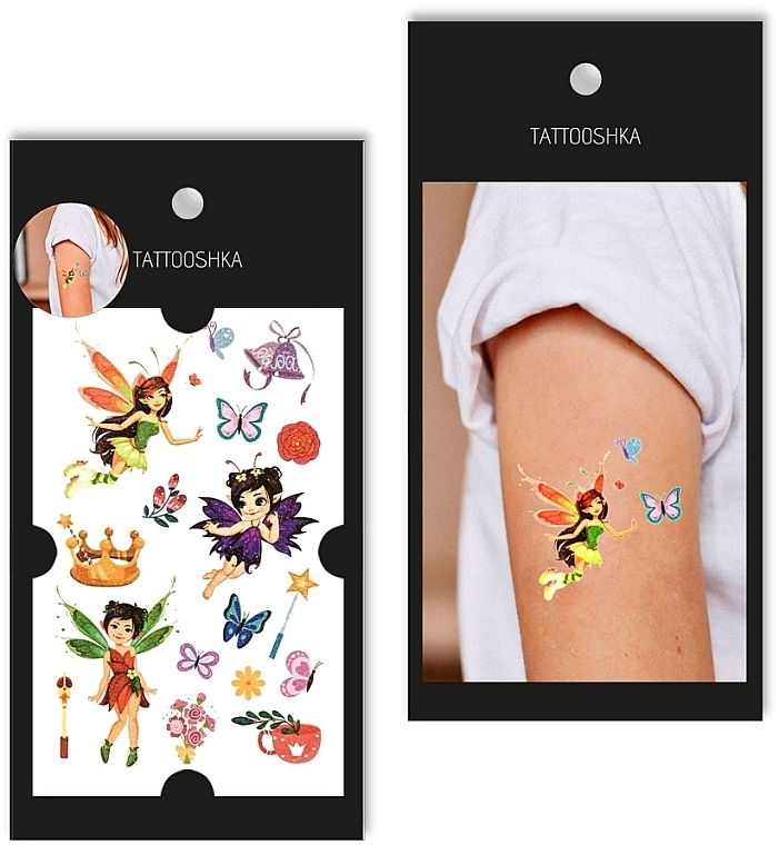 Temporary Tattoo "Fairies" - Tattooshka — photo N1