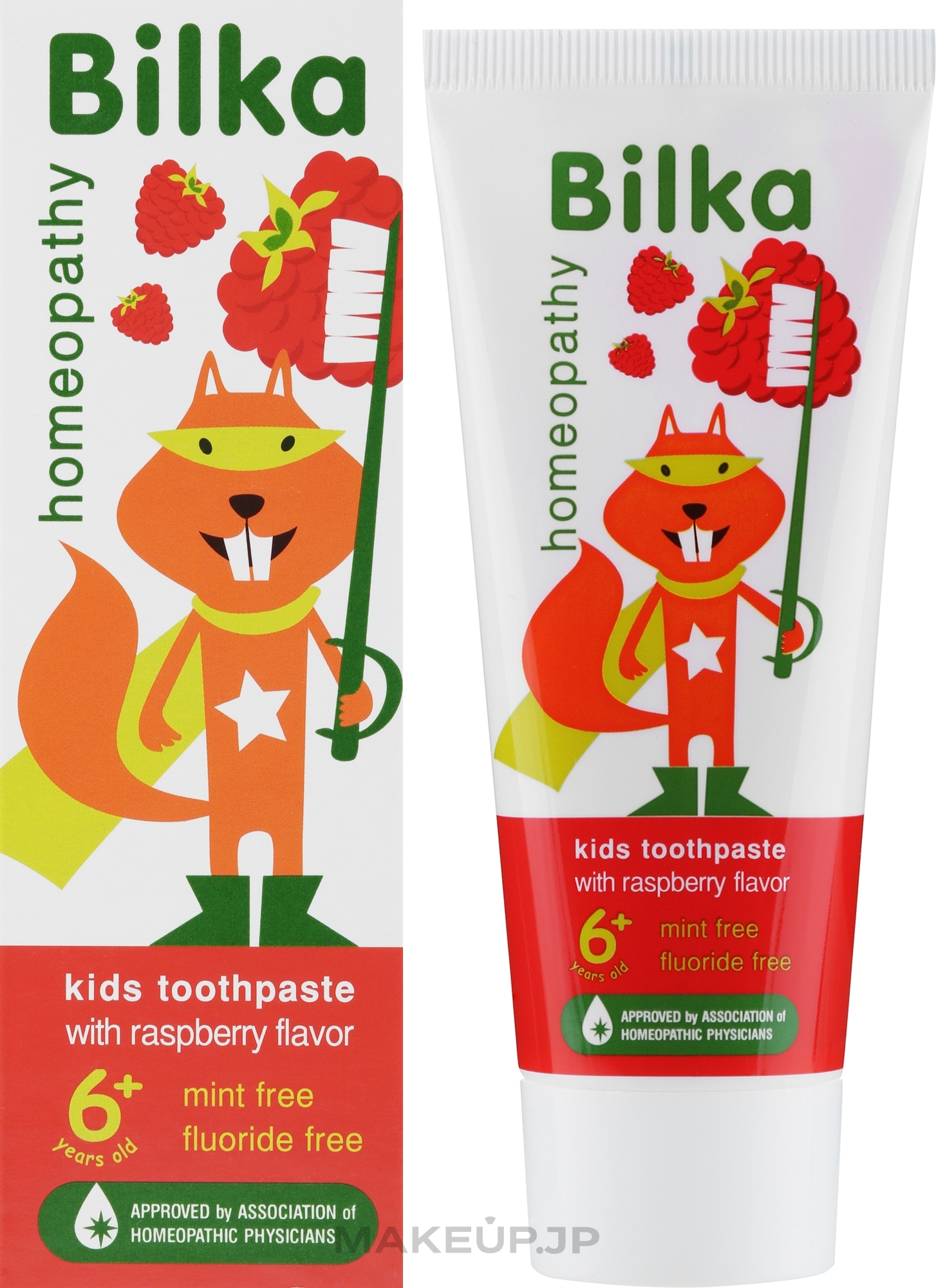 Homeopathic Kids Toothpaste - Bilka Homeopathy 6+ Kids Toothpaste — photo 75 ml