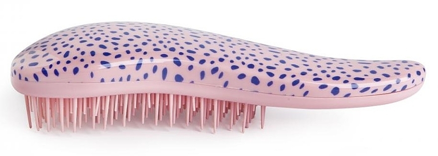 Detangling Comb, pink and purple - IDC Institute Detangling Brush — photo N1