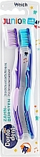 Fragrances, Perfumes, Cosmetics Kids Toothbrush, purple + blue - Dontodent Junior