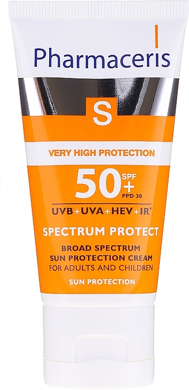 Broad Spectrum Sun Protect Cream for Kids - Pharmaceris S Broad Spectrum Sun Protect Cream SPF50 — photo N3