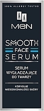 Fragrances, Perfumes, Cosmetics Smoothing Facial Serum - AA Men Skin Smoothing Face