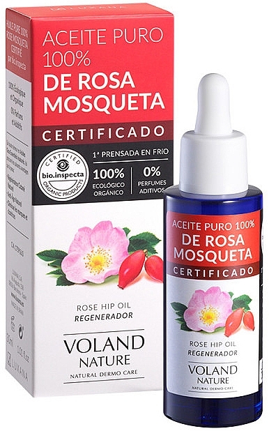 Natural Rosehip Oil - Voland Nature Rose Hip Oil — photo N1