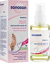 Anti Stretch Marks Oil for Pregnant Women - Sanosan Mama Anti-Stretch Mark Oil — photo N1
