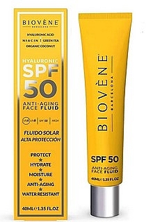 Anti-Aging Face Fluid - Biovene Anti-Aging Facial Fluid SPF50 — photo N1