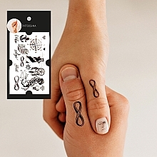 Temporary Tattoo Set 'Sea' - Tattooshka — photo N4