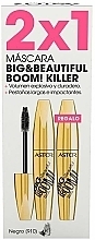 Fragrances, Perfumes, Cosmetics Set - Astor Big Beautiful Boom Volume Black (2xmascara/12ml)