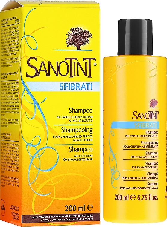 Damaged Hair Shampoo - SanoTint — photo N1