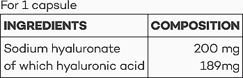 Hyaluronic Acid Dietary Supplement - D-Lab Nutricosmetics Pure Hyaluronic — photo N2