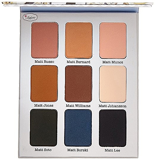 Eyeshadow Palette - TheBalm Meet Matt(e) Ador Matte Eyeshadow Palette — photo N2