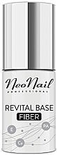 Fragrances, Perfumes, Cosmetics Gel Polish Base, 3 ml - NeoNail Professional Revital Base Fiber