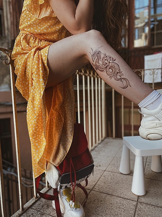 Temporary Tattoo "Myths of Flower People" - Arley Sign — photo N7