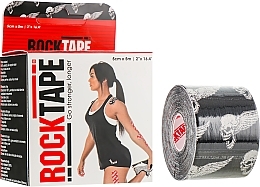 Fragrances, Perfumes, Cosmetics Black Skull Kinesio Tape - RockTape Design