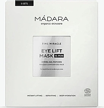 Eye Contour Mask, 5 sets - Madara Cosmetics Time Miracle Eye Lift Mask 15min 5 Sets — photo N1