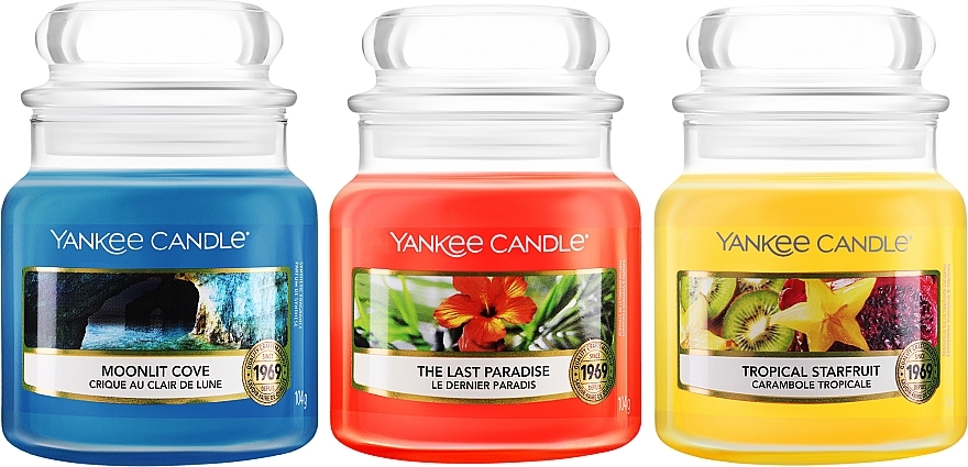 Candle Set - Yankee Candle Classic The Last Paradise — photo N2