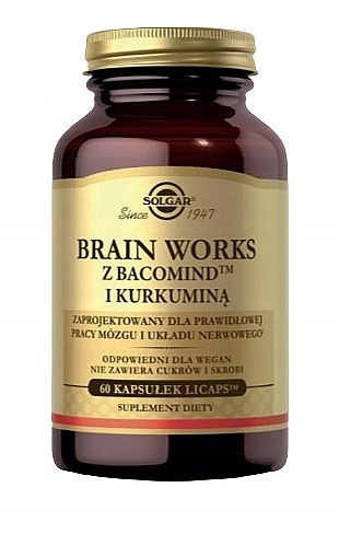 Brain Works Dietary Supplement - Solgar Brain Works — photo N1