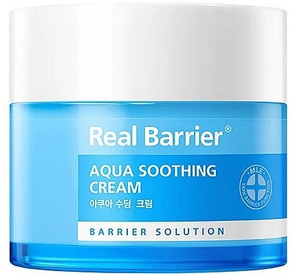 Deep Moisturizing Soothing Cream - Real Barrier Aqua Soothing Cream — photo N1