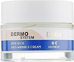 Anti-Aging Face Cream - Delia Dermo System Semi-Rich Anti-Wrinkle Cream — photo N2